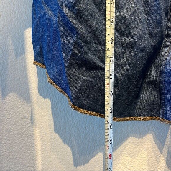 NWT STAUD X WRANGLER Oversized Wester Shirtdress | ๐XS(Runs BIG)| Retails $195 - Picture 9 of 11